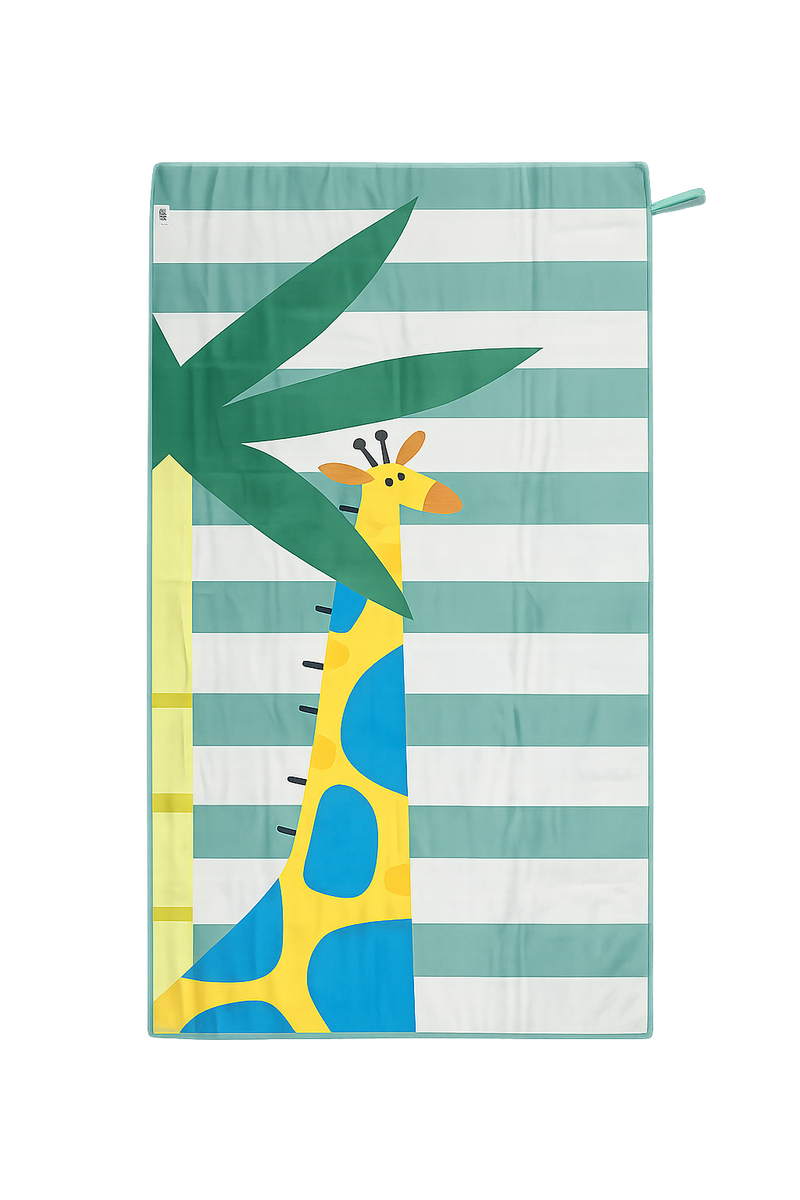 the cotton cloud - Microfiber Towel Croc Rock