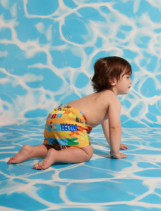 Kids Boardshorts Chomp Chomp Croco