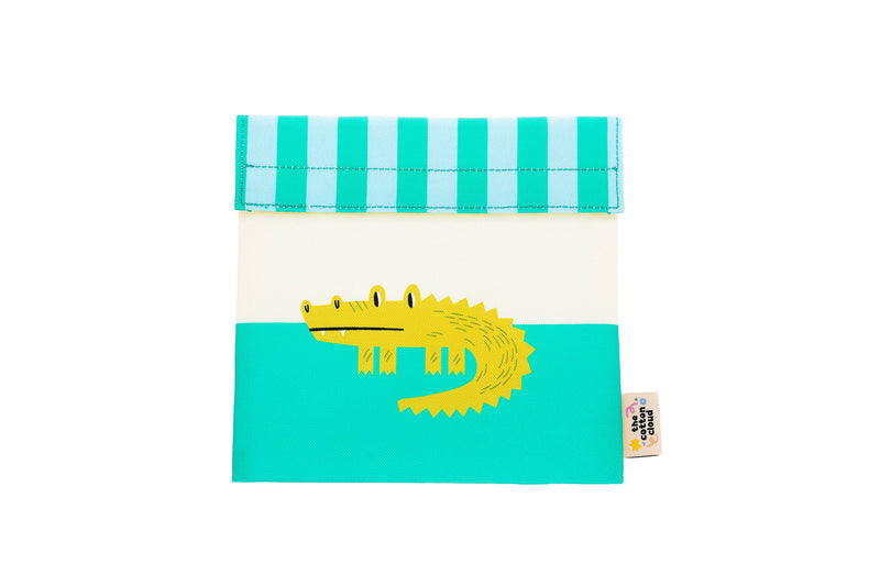 the cotton cloud - Sandwich Bag Croc Rock