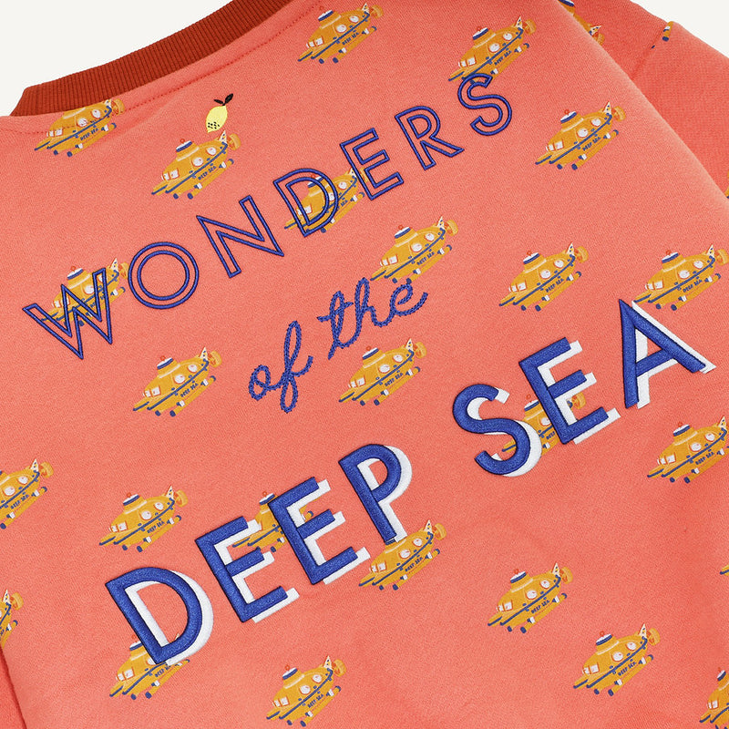 Sweater | submarine all over | wonders of the deep sea