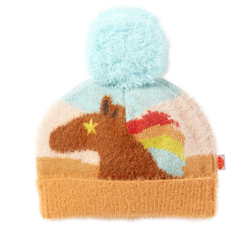 Giddy Up knit beannie