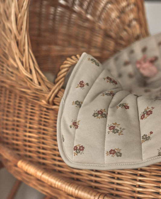 Blueberries Quilted Organic | Καπιτονέ Κουβέρτα