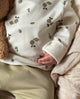Organic Wrap Top & Footed Pants (Box) | Limes