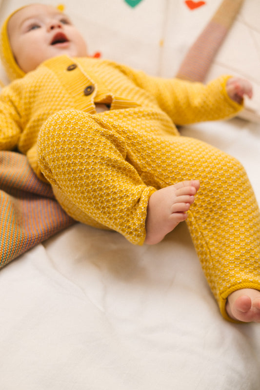 Cloud Pants | Frog Gold | Πλεκτό παντελονάκι