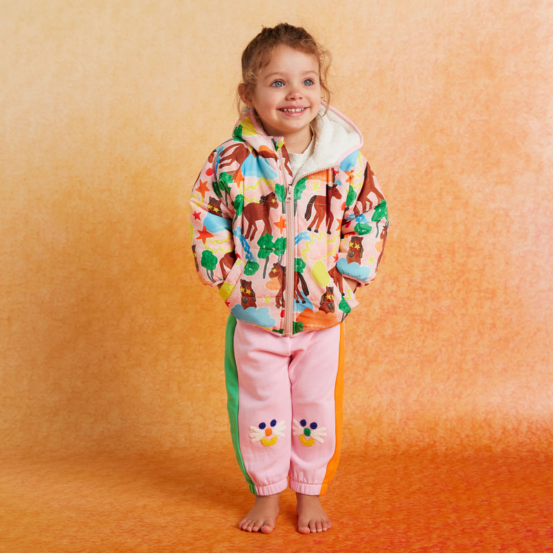 Giddy Up Kids Puffer Jacket