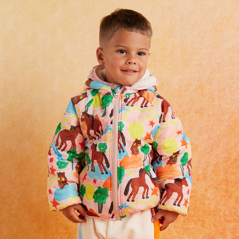 Giddy Up Kids Puffer Jacket