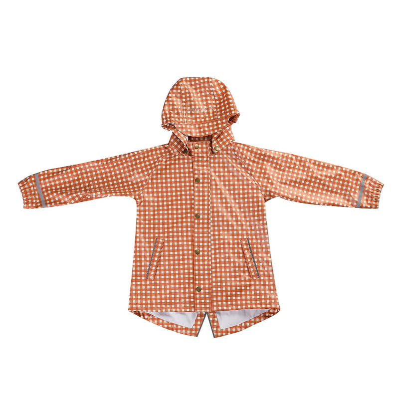 Fishtail Rain Jacket | Sienna Gingham
