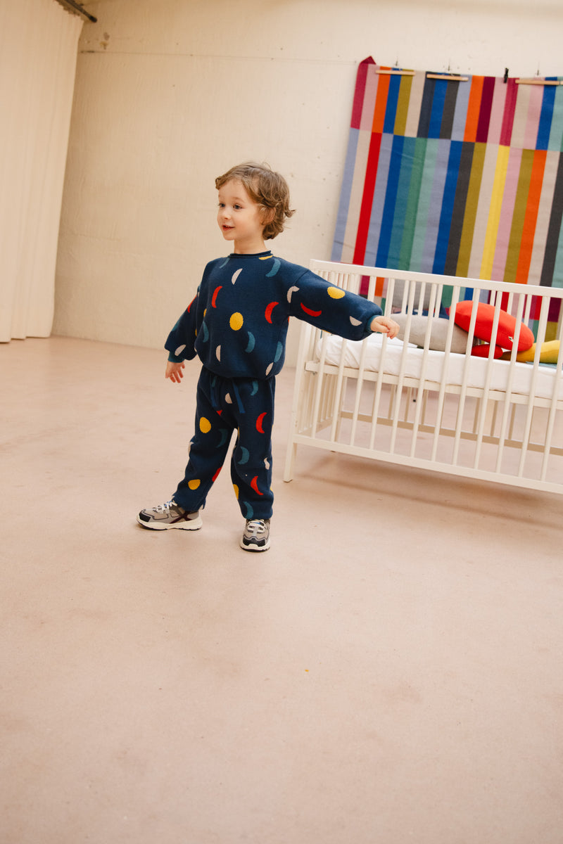 Blue Moon Phases Sweater