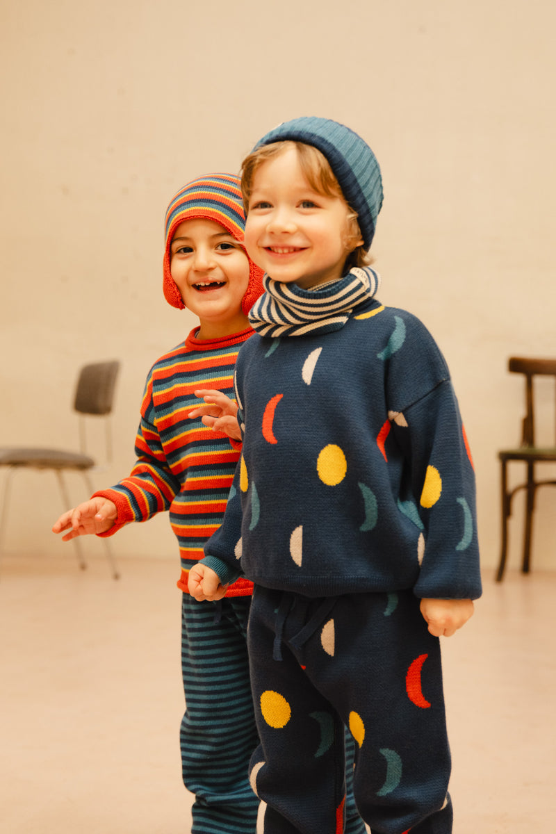 Blue Moon Phases Sweater