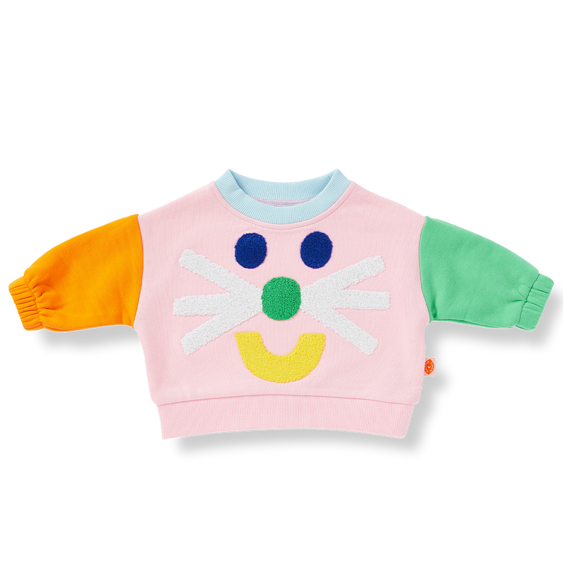 Winter Fun Pink Sweater